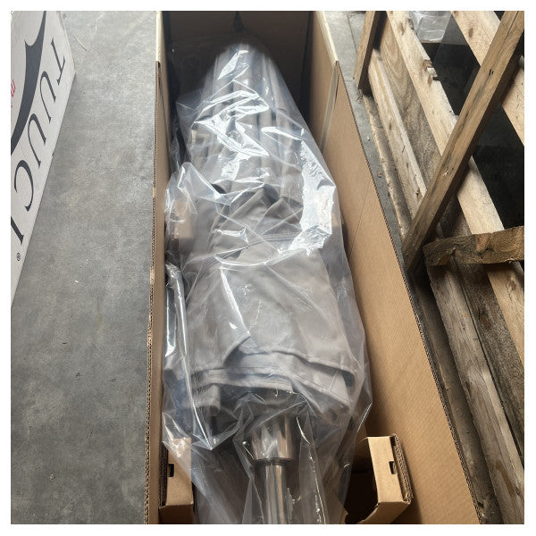 Tuuci Ocean Master MAX-Classic Stainless Steel Octagon 9' Parasol in Cadet Grey