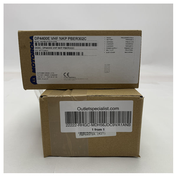 Motorola DP4400E UHF VHF Radju Portabbli