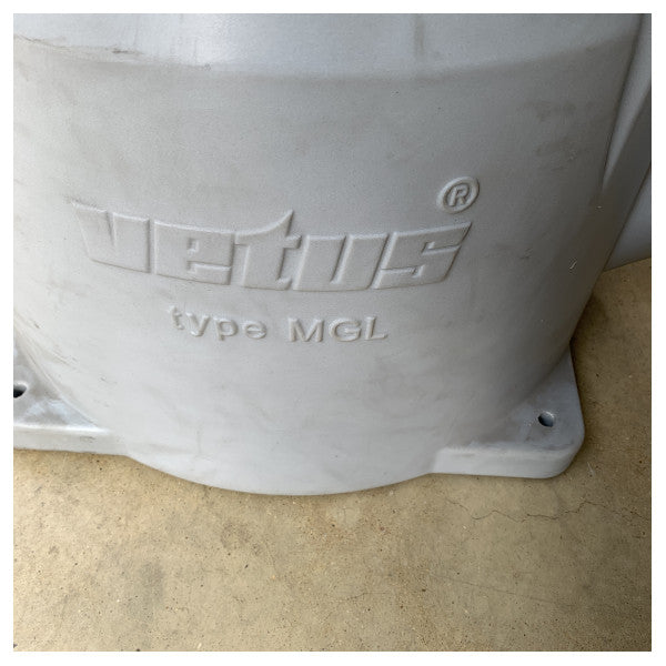 Vetus MGL84510A egzoz susturucu girişi 203 mm 45 derece egzoz 254 mm