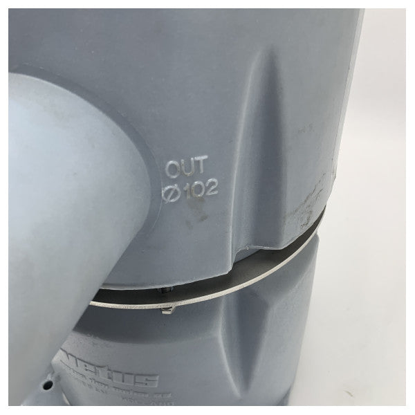 Vetus MGP102102 102 - 90 mm MGP воден шлюз - изпускателен шумозаглушител