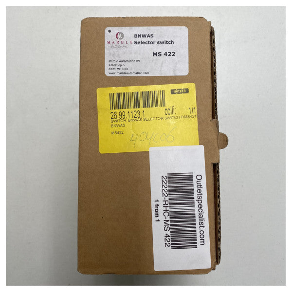مفتاح اختيار تشغيل Marble BNWAS - MS 422
