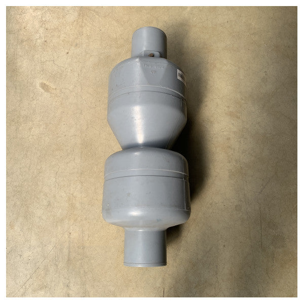 Vetus MV150 150 мм шумозаглушител за изпускателната система на двигателя с голям капацитет