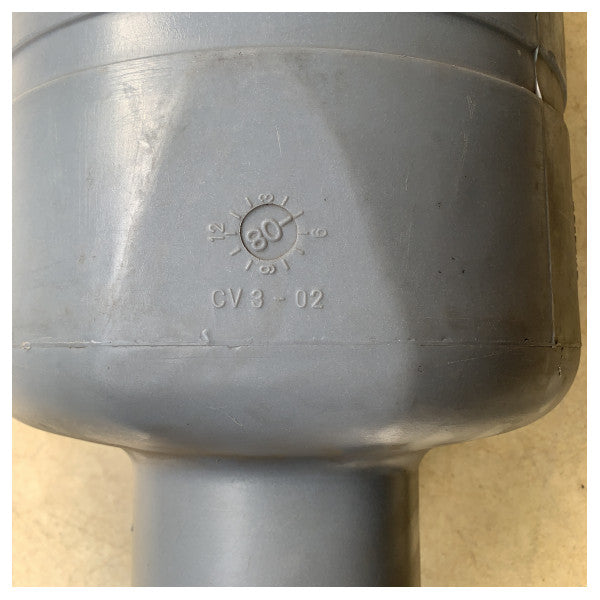 Vetus MV150 150 мм шумозаглушител за изпускателната система на двигателя с голям капацитет