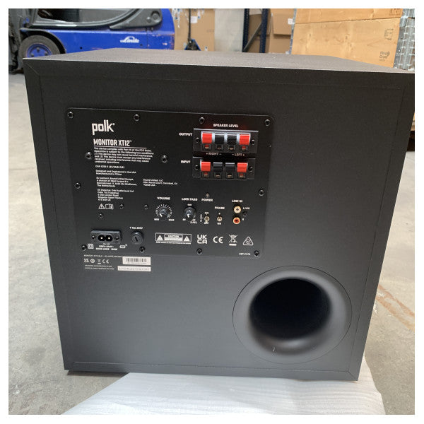 Polk Monitor XT12 Subwoofer activo de 12 pulgadas 100W - MXT12SUBBK