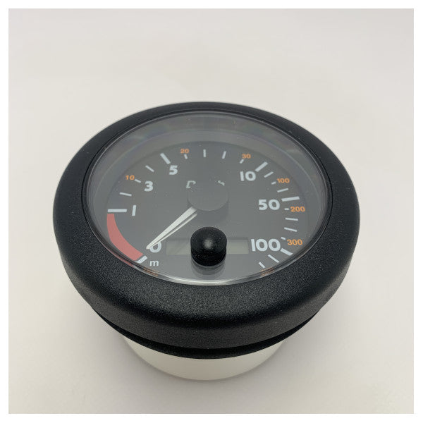 VDO Ocean Line 85 mm Black Depth Indicator Package-N01-400-328