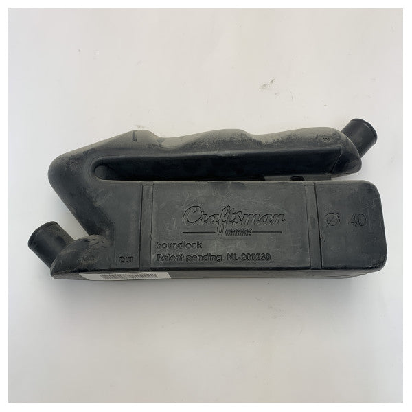 Craftsman ø40 mm exhaust soundlock | Waterlock Muffler - NL -200230
