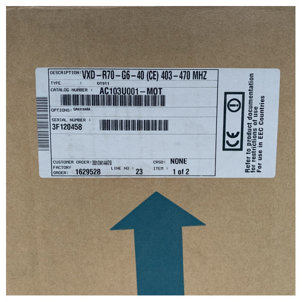 Unidade repetidora digital de estação de base de 16 canais Vertex VXD-R70