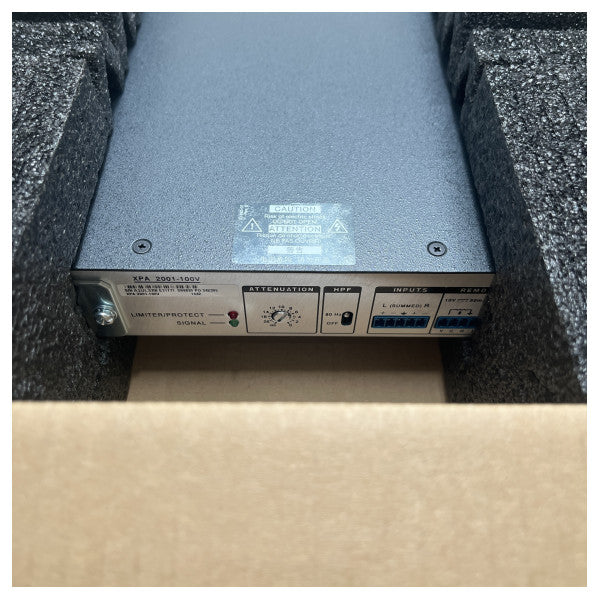 Extron effektlydforstærker XPA 2001 - 60-850-11