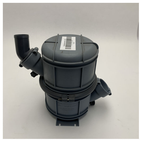 Vetus NLP40 silenciador de escape marítimo com fecho de água 40 mm