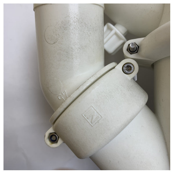 Vetus NLP45WHD marine vandlås | udstødningsdæmper 45 mm