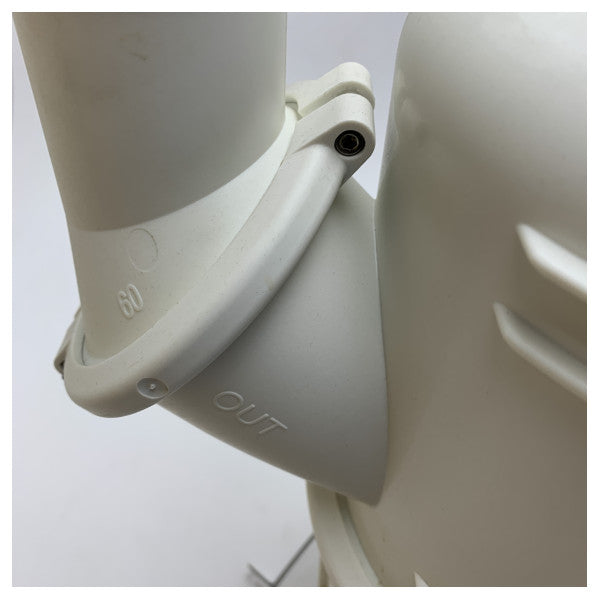 Vetus NLP60WHD cierre hidráulico de escape - silenciador 60 mm