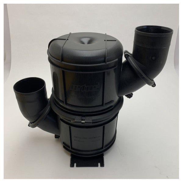 Vetus NLP90HD exhaust waterlock - muffler 90 mm black