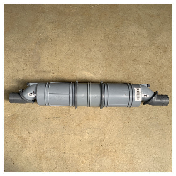 Vetus NLPH75 udstødningsvandlås | lyddæmper 75 mm drejelig