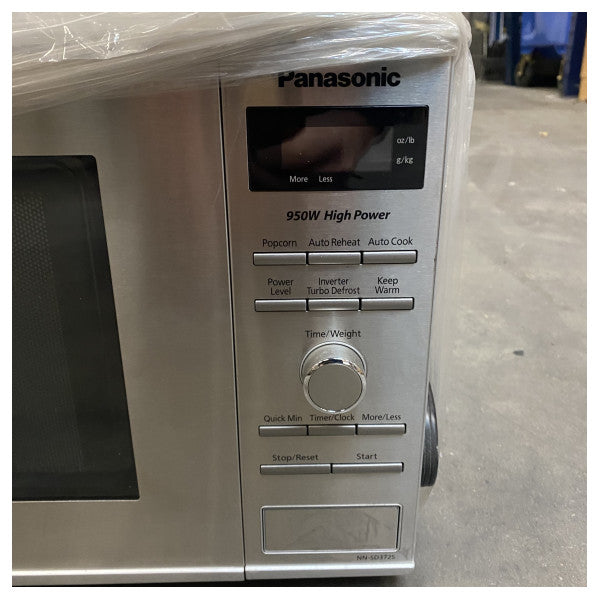 Panasonic NN-SD372S mikrobølgeovn i rustfrit stål 950W
