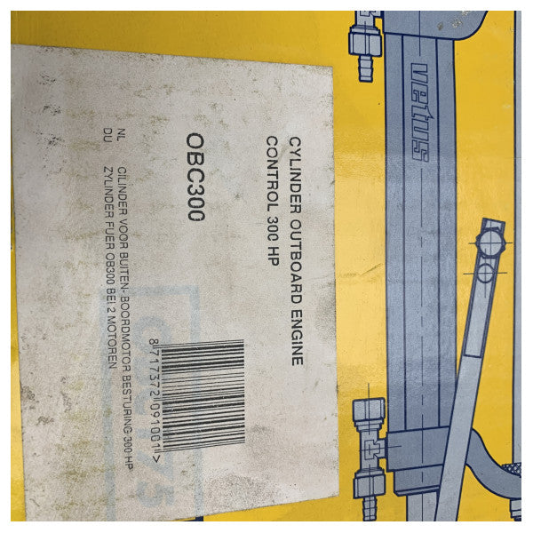 Vetus OBC300 Hydraulic Steering Cylinder for Outboard Engines