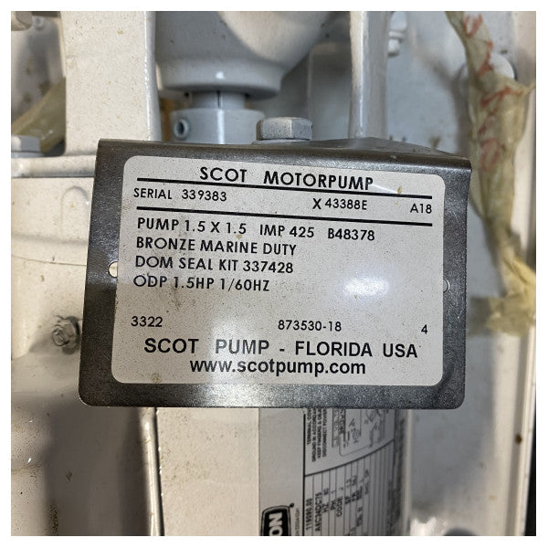 Dometic P115S-1171D-425-1.5TCV kaynaklı klima pompası