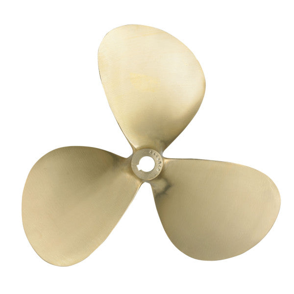 Vetus P3B14X10R 3-blade brass propeller 14 x 10 inch RH