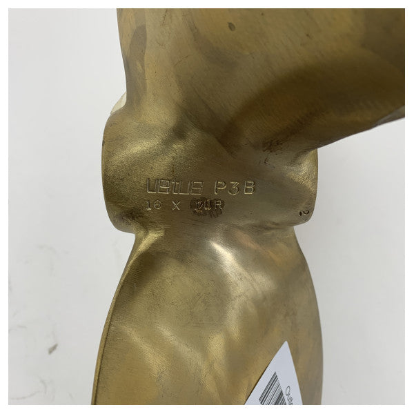 Vetus P3B16x20R 3-Blade 16 x 20 inch RH 30 mm propeller