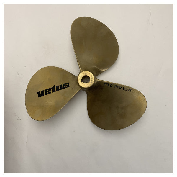 Vetus P3C14X10R 3-siipinen 14 x 10-tuumainen RH 25 mm potkuri (RH)