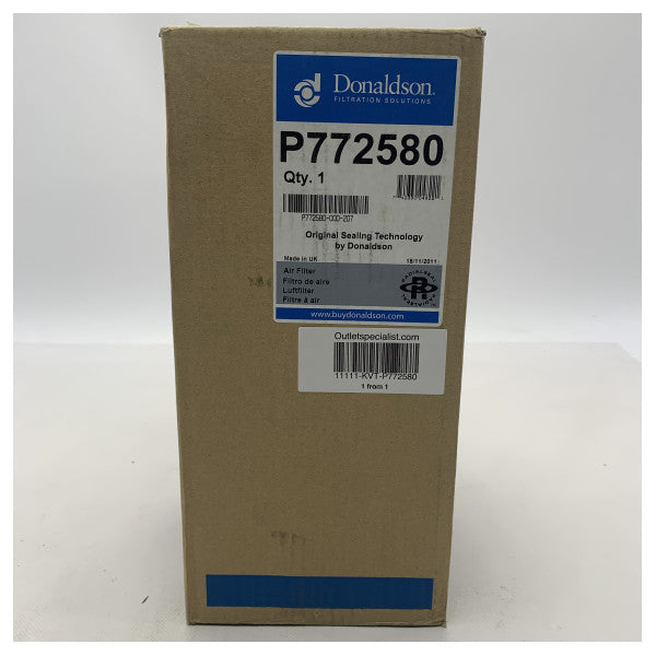 Donaldson P772580 motor hava filtresi