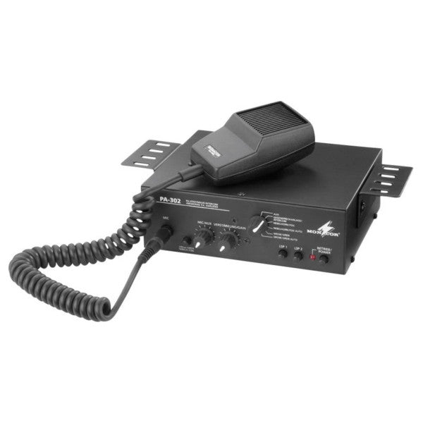 مضخم صوت موناكور للخلط PA 14W أسود - PA-302