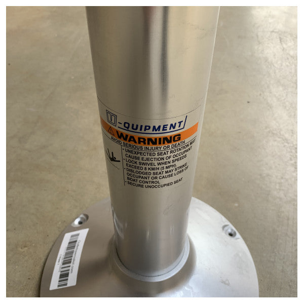 Vetus PCG Sitzträger H575 mm Aluminium fest