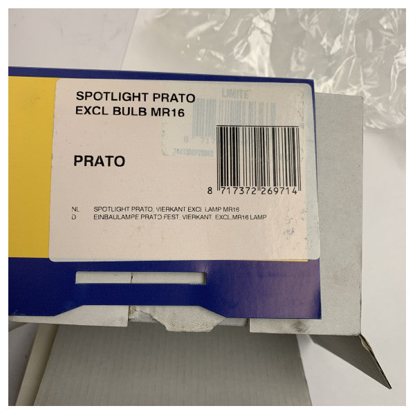 Alte PRATO LED-Deckenstrahler Spotlicht, quadratisch, 12/24V