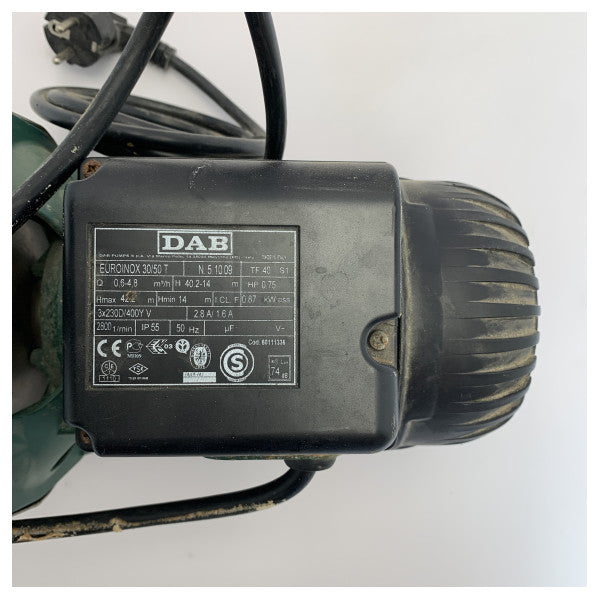Gebrauchte dab Euroox 30/50t Pumpe mit WACS PWM 230 Grundsteuerung