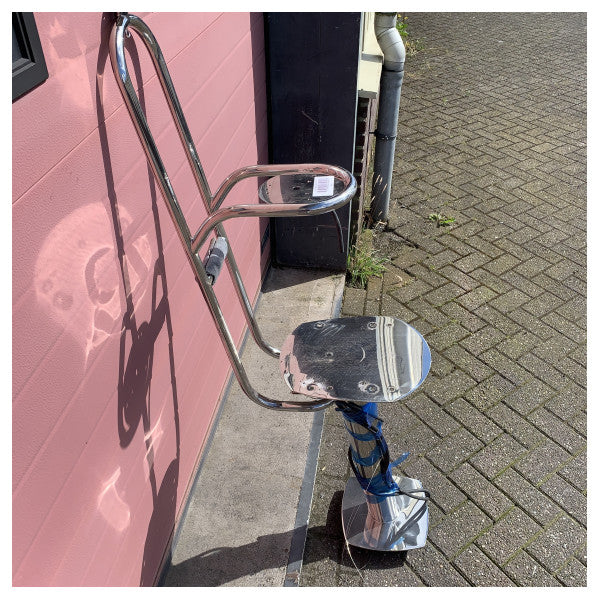 صاري رادار قارب عالمي مستعمل من الفولاذ المقاوم للصدأ بارتفاع 150 سم