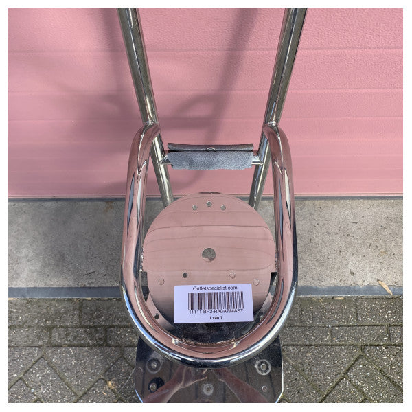 صاري رادار قارب عالمي مستعمل من الفولاذ المقاوم للصدأ بارتفاع 150 سم