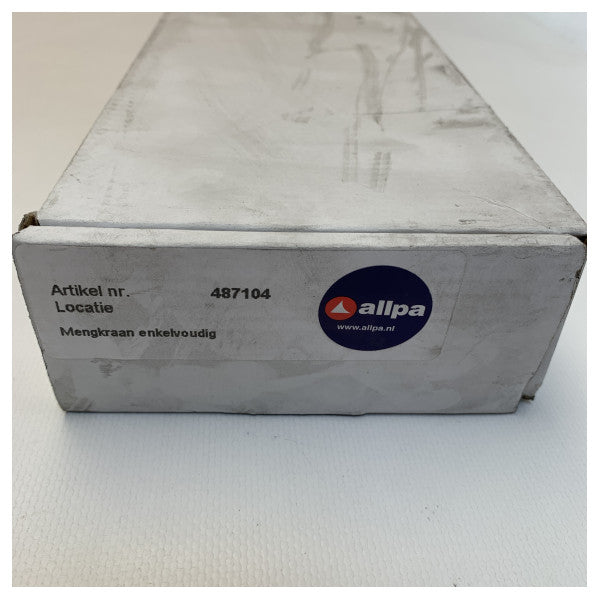 Хромований відкидний змішувач Allpa гарячий | холодний - 487105