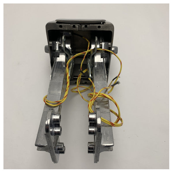ذراع التحكم الميكانيكي الميكانيكي للمحرك المزدوج Vetus RCTOPTSG من الفولاذ المقاوم للصدأ