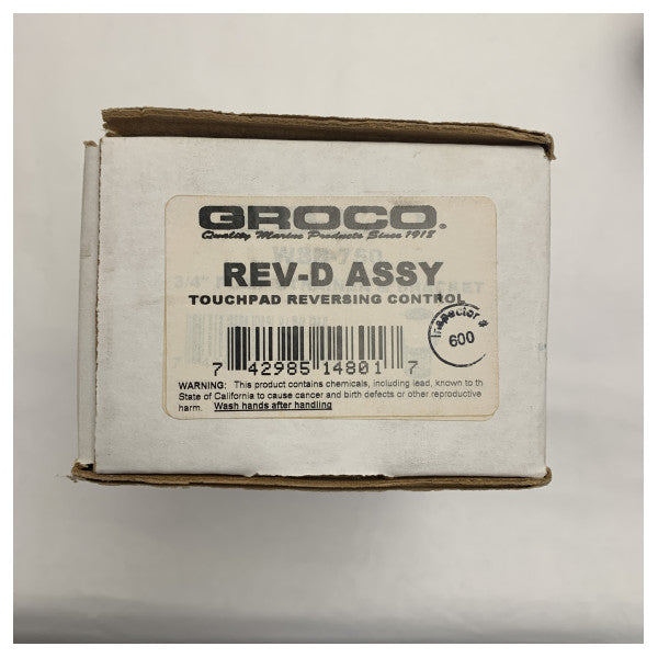 Panel sterownika pompy Groco REV-D ASSY 12/24V