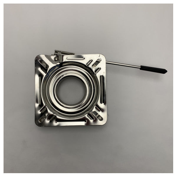Marine Grade Stainless Steel Swivel Seat Base with Lock
