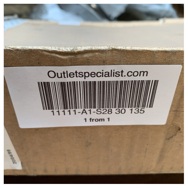 Trem fast gangbro i rustfrit stål - S28 30 135