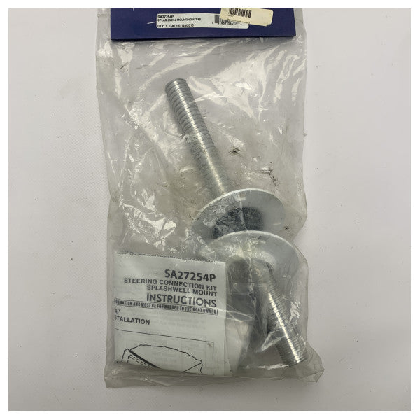 Seastar Solutions Marine Steering Assembly Kit SA27254P - Kestävä ruostumattomasta teräksestä valmistettu korroosionkestävä asennussarja veneisiin.