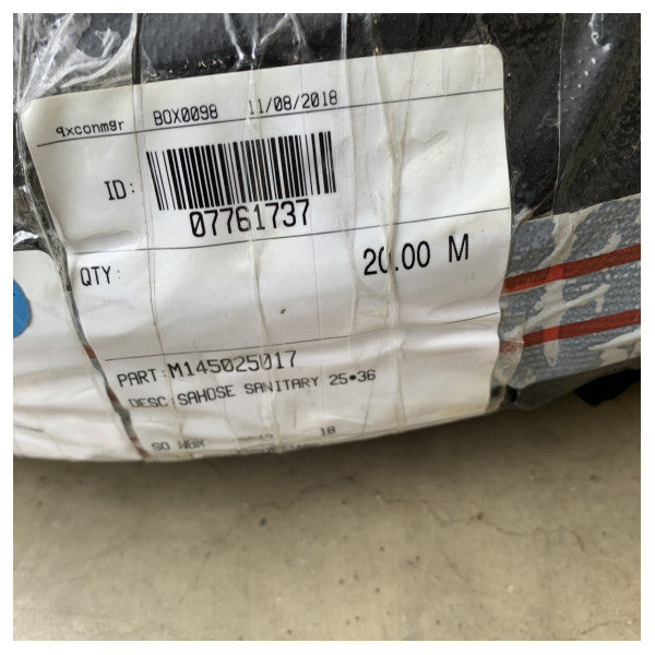 Vetus SAHOSE25 wąż sanitarny odporny na zapachy 25 mm - 20 m