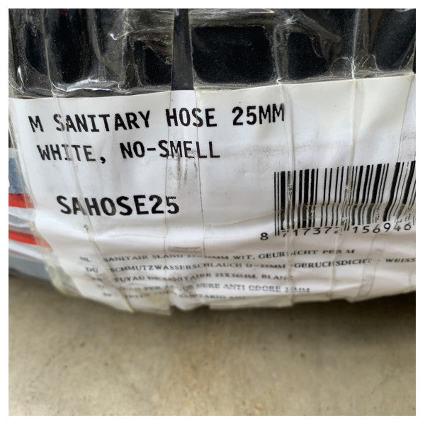 Vetus SAHOSE25 wąż sanitarny odporny na zapachy 25 mm - 20 m