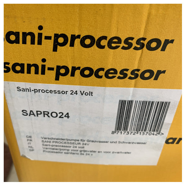 Насосна система для води Vetus SAPRO24 Sani-Processor чорна 24V