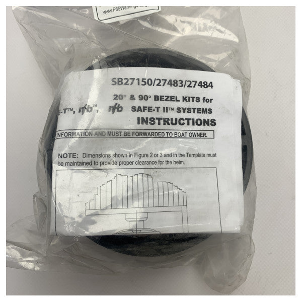 Комплект ободка Dometic SeaStar SB27484P 90 градусів HPS Комплект ободка HPS 90 градусів