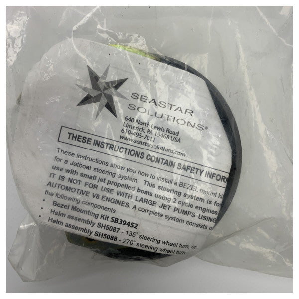 Dometic Seastar 90 degree jet boat steering bezel kit - SB39452P