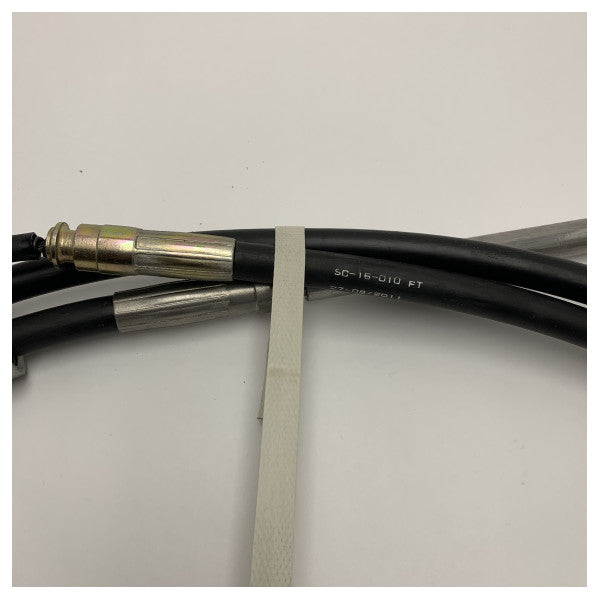 Multiflex SC16-10 кабел за управление на извънбордови двигатели 10 фута неръждаема стомана