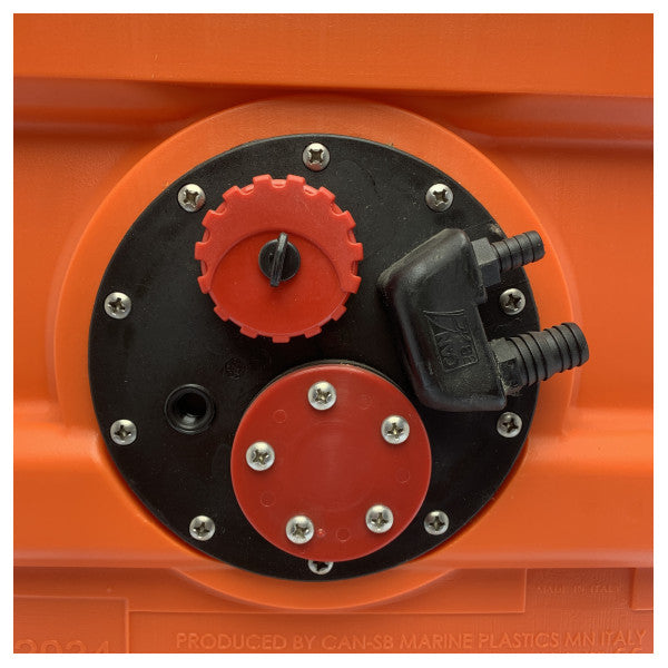 CAN SB SE2034 SE2034 سعة 84 لتر خزان وقود برتقالي للألواح الخارجية