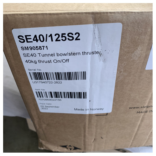 Max Power CT60 60 KGF 12V sähköinen keulapotkuri 185 mm