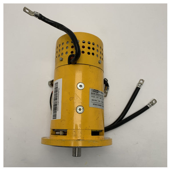 MOTOR ELÉCTRICO USADO Vetus SET0060 3 KW para el propulsor BOW5512 12V