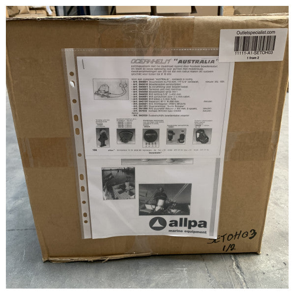 Oceanhelm Australia ohjausjalustan ohjaussarja - SETOH03