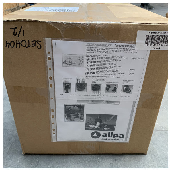 オーシャンヘルム オーストラリア用 ペデスタルステアリングキット -SETOH04