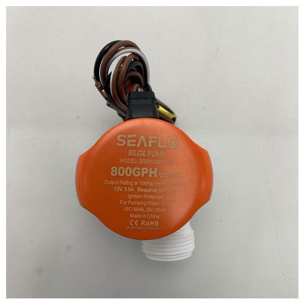 Трюмний насос Seaflo ручний електричний 12В | 800 GPH - SFBP1-G800-12B