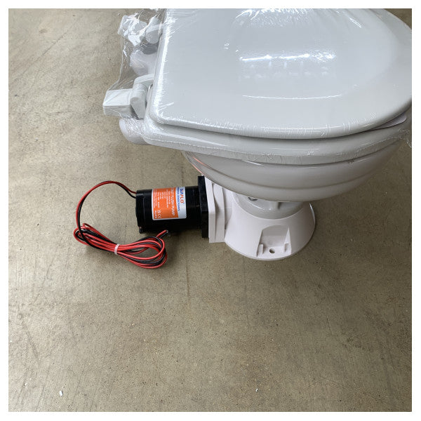 Електричний морський унітаз Seaflo SFMTE1-03 12V з тихим змивом