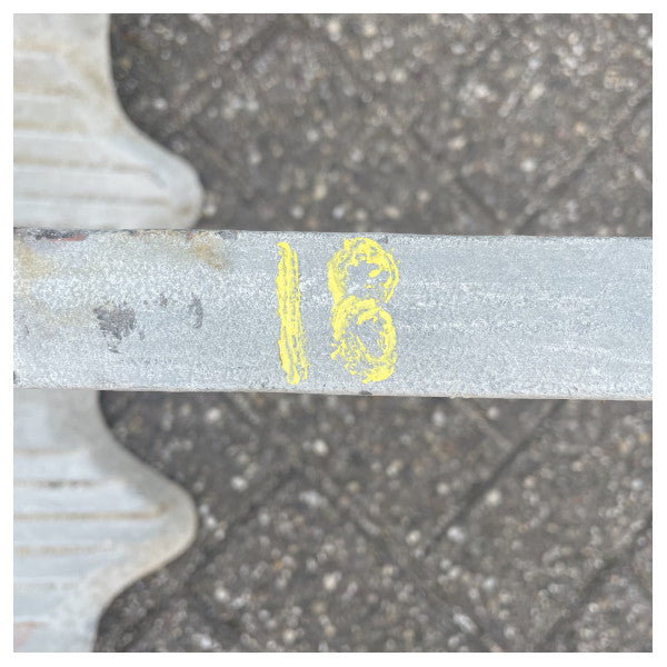 Sanguineti galvanized high hold anchor 18 KG